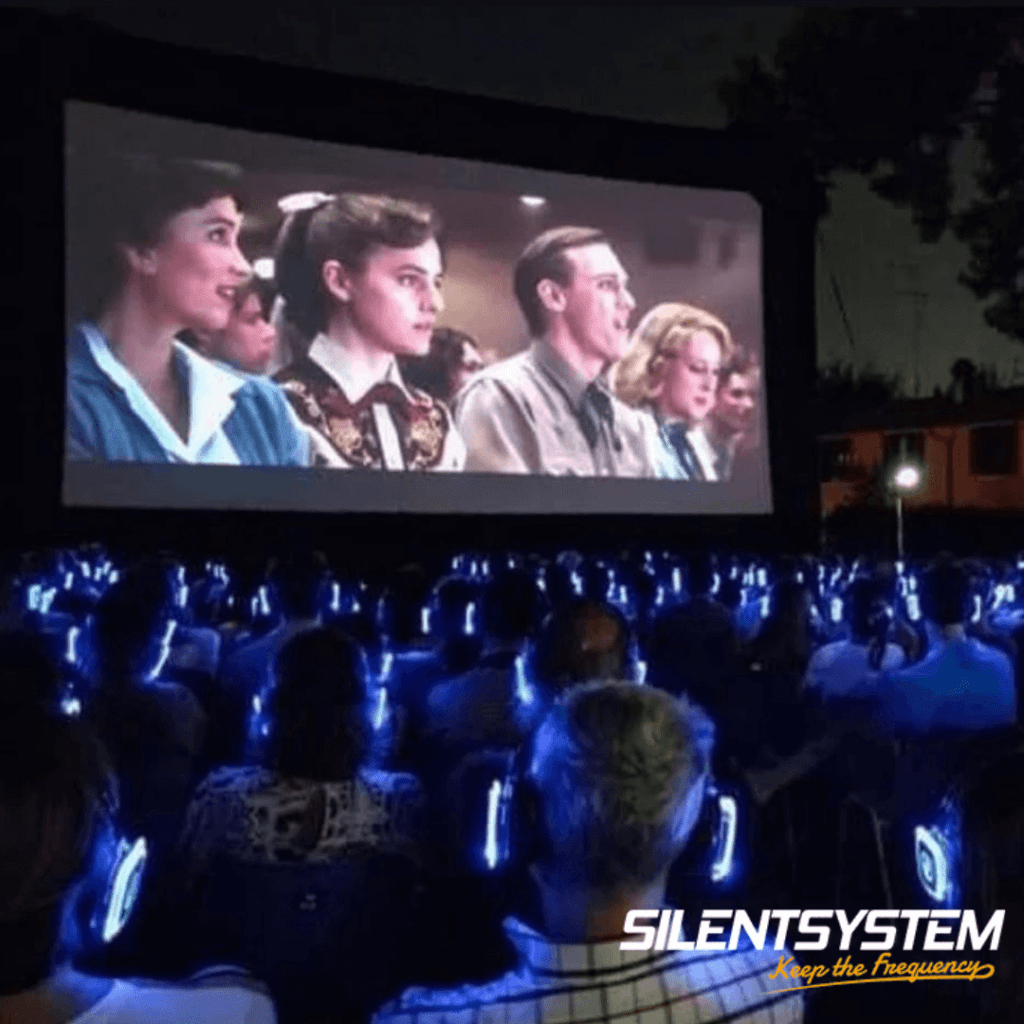 Silent Cinema en cine al aire libre
