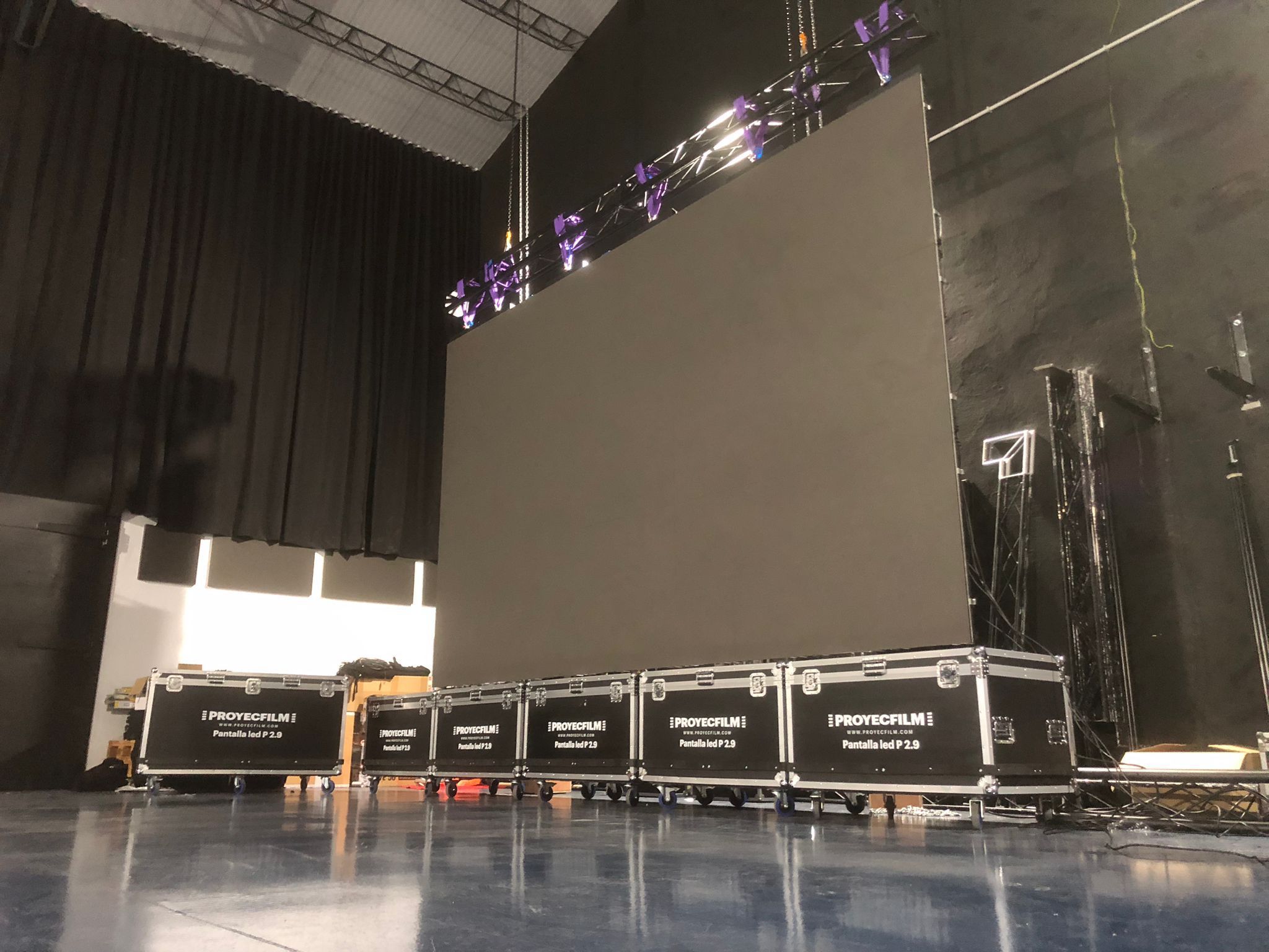 Pantallas led para cine y festivales