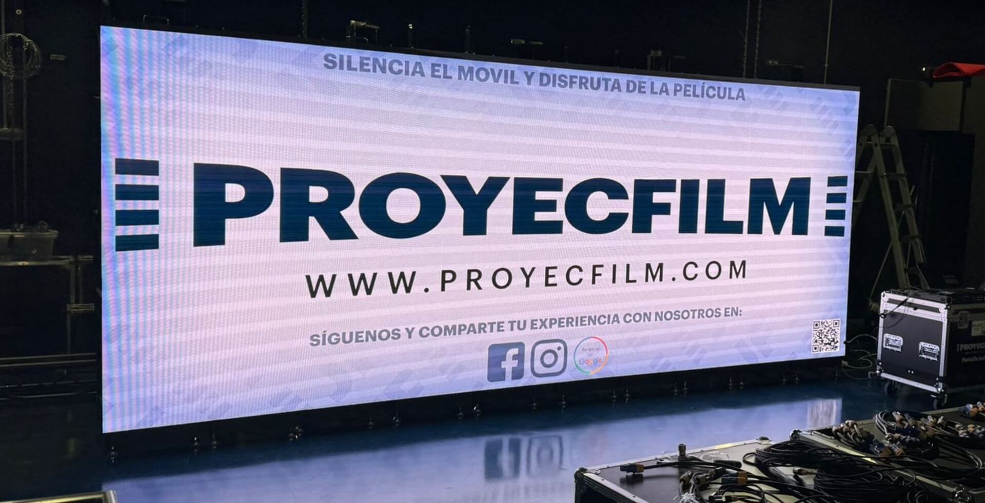 Pantallas led para cine y eventos deportivos